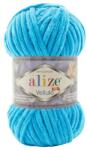 alize Velluto 16 - sötét türkiz (zsenília fonal, 100g, 68m) (994)
