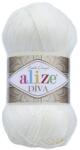 alize Diva 1055 - cukor fehér (akril fonal) (630)