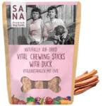 SANADOG SANA Vital Sticks fogtisztító rúd - Kacsa és Marhabőr 150g