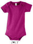 SOL'S SO00583 SOL'S BAMBINO - BABY BODYSUIT (so00583fu-6/12m) - ajandektargykozpont