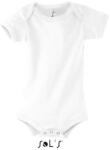 SOL'S SO00583 SOL'S BAMBINO - BABY BODYSUIT (so00583wh-6/12m) - ajandektargykozpont