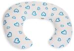 MyKids Perna de alaptare mica MyKids Inimi Blue (00080662)