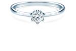 SAVICKI Inel de logodnă Triumph of Love: aur alb, diamant - savicki - 4 919,00 RON