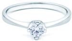 SAVICKI Inel de logodnă SAVICKI: aur alb, diamant - savicki - 5 704,00 RON