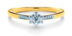 SAVICKI Inel de logodnă SAVICKI: aur bicolor, diamante - savicki - 5 980,00 RON