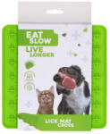 EAT SLOW ES Live Longer Lick Mat Kereszt zöld (110738)