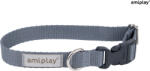 amiplay AP Samba nyakörv L 35-50*2.5cm szürke (106959)