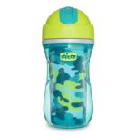 Chicco Спортна чаша със сламка Chicco - 266 ml, 14 m+, Зелена (N0420_old)