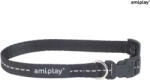 amiplay AP Reflective nyakörv M 25-40*1, 5cm fekete (110302)