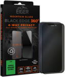 Eiger Folie Sticla Privacy Mountain Black Edge 360 iPhone 16 Pro (EGMSP00274) - vexio