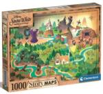 Clementoni Disney - Hófehérke Történet Térkép 1000 db-os (39815)