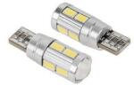 VIPOW Bec LED T10 CANBUS 12V 2.1W 10x5730SMD 6400K 50lm Vipow (ZAR0383)