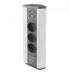 OMU system 3 Plug + 2 USB 1,8 m (COR6 3G2U)