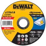 DEWALT DT43905-QZ High Performance Vágókorong nemesacélra, 115 x 1, 6 x 22, 23 mm (DT43905-QZ)