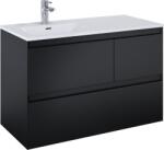 Elita Split dulap 100x45.8x63.5 cm sub chiuveta pe perete negru RE011006157160 (RE011006157160)