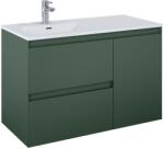 Elita Split dulap 100x45.8x63.5 cm sub chiuveta pe perete verde RE011006057010 (RE011006057010)
