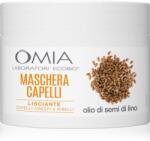 Omia Laboratories Olio di Semi di Lino tápláló maszk dús és rakoncátlan hajra 250 ml