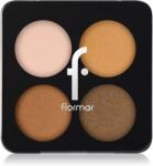 Flormar Color Eyeshadow Palette szemhéjfesték paletta árnyalat 003 Bronze Goddess 6 g