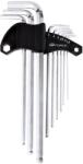 FORCE Profi 9 darabos imbuszkészlet, 1, 5-10 mm, tartóban (89509)