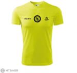 MTBIKER Okolo Domaše póló 2023, neonsárga (3XL)