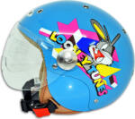 CORSA CX300 Albastru Looney Tunes Cască Moto Pentru Copii Jet ECE 22.06 750gr 28271 (28271)