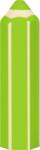 Brunnen creion în formă de radieră verde kiwi (102739552)