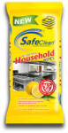 Safe Clean - antibakteriális háztartási törlőkendő (50 db)