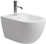 AREZZO design Arizona fali porcelán bidé csaplyukkal, Vortex öblítési technológiával, matt fehér AR-703MW (AR-703MW)