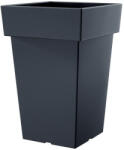 Prosperplast Ghiveci de flori inalt LOFLY SQUARE antracit 19, 3 cm