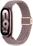  Xiaomi Smart Band 8 / 9 / NFC okosóra szíj - Tech- Protect Nylonmag - lila szövet szíj - tokgalaxis