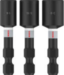 Bosch PRO Impact csavarbehajtó 3 részes 50 mm (1/4" / 5/16" / 3/8") 1/4" Hex (2608521U65)