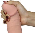  Távirányítós puha herés dildó 22 cm - 8.8" The Ultra Soft Dude - Vibrating Flesh
