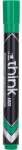 Deli Think 1, 5-5, 0 mm zöld vágott hegyű permanent marker (DEU10150) - tintasziget