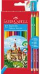 Faber-Castell 12 db+3 db-os bicolor (120112+3) színes ceruza készlet (FC110312) - tintasziget