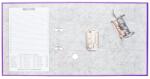 BLUERING Iratrendező A4, 7, 5cm, lapraszerelt, Bluering® Smart lila (IRRECO75LILA) - tintasziget