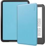 ENKAY LEATHER Husă rabatabilă pentru Amazon Kindle 11th Gen 2022 / 2024 albastru deschis