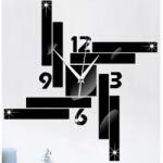 HARAHU EX-23944 felragasztható falióra - Fekete KP23944