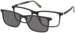 Solano Rame ochelari de vedere cu ClipON polarizat pentru Barbati Solano CL 90207B, Plastic, Negru, 54 mm (CL 90207B) Rama ochelari