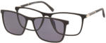 Solano Rame ochelari de vedere cu ClipON polarizat pentru Barbati Solano CL 90147A, Plastic, Negru, 58 mm (CL 90147A) Rama ochelari