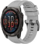  SILICONE Cserélhető szíj Garmin Fenix 8 51mm szürke
