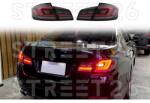 Tuning - Specials Stopuri LED compatibil cu BMW Seria 5 F10 (2010-2017) Rosu Clar G30 Design cu Semnal Dinamic Secvential (6519)