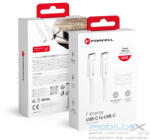  FORCELL F-ENERGY C338 cable Type C to Type C PD QC4.0 3A 60W 0, 25 m white