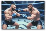  Festés számok szerint - MMA harcosok Méret: 40x60cm, Keretezés: Műanyagtáblával
