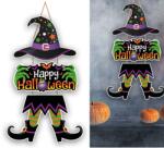 Fiestas Guirca Decorațiune suspendată - Happy Halloween vrăjitoare 55 cm