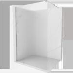 Mexen Kioto Душ преграда Walk-in 110 x 200 cm, ивици 8 mm, хром - 800-110-101-01-09 (800-110-101-01-09)