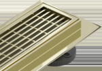 Mexen Flat 360° M33 въртящ се линеен сифон 50 см, златен - 1533050-40 (1533050-40)
