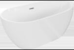 Mexen Eos свободно стояща вана 150 x 75 cm, бяла, преливник матов никел - 52471507500-97 (52471507500-97)