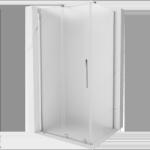 Mexen Velar плъзгаща се душ кабина 110 x 85 cm, мат, хром - 871-110-085-31-01 (871-110-085-31-01)
