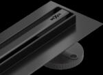 Mexen Flat 360° Slim вградена лінейна канализация 160 см, черен - 1741160 (1741160)