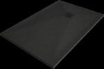 Mexen Stone+ правоъгълна композитна душ кабина 120 x 100 см, черна, черен капак (44701012-B)